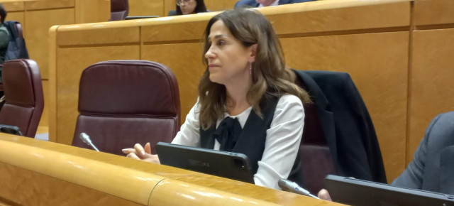 Rosa Romero en una moción del PP en la Comisión General de CC.AA