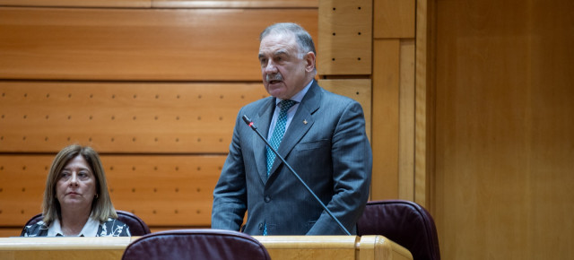 Fernando Gutiérrez en el Senado