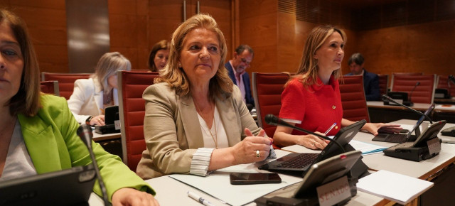 María José Bonilla durante su intervención