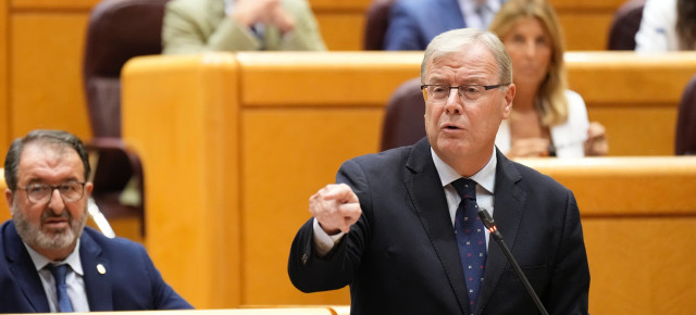 Antonio Silván en el Senado 