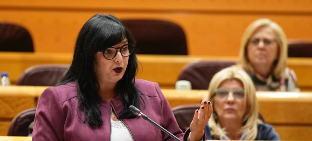 Miriam Bravo en el Senado