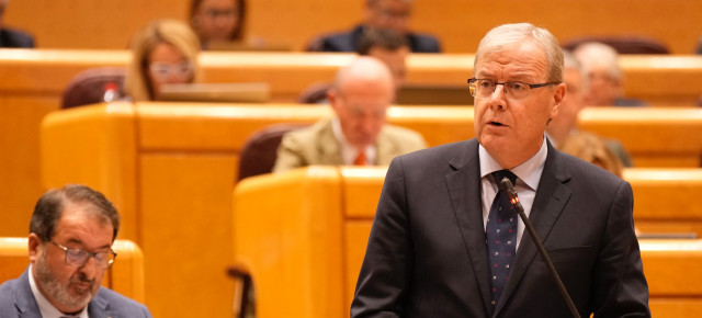 Antonio Silván en el Senado 