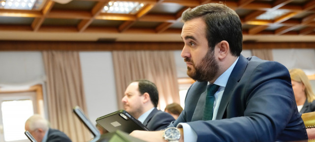 José Ángel Alonso en el Senado