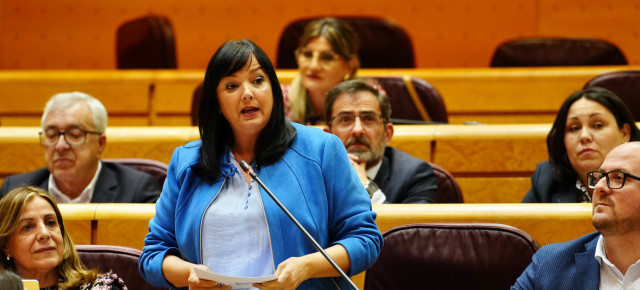 Miriam Bravo en el Pleno del Congreso