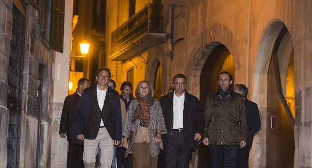 María Dolores de Cospedal visita Palma de Mallorca 