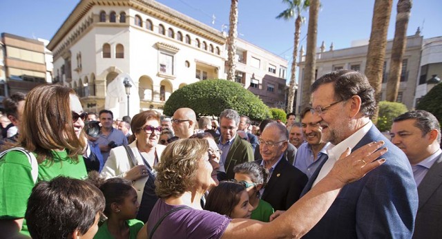 Mariano Rajoy en Huelcar-Overa