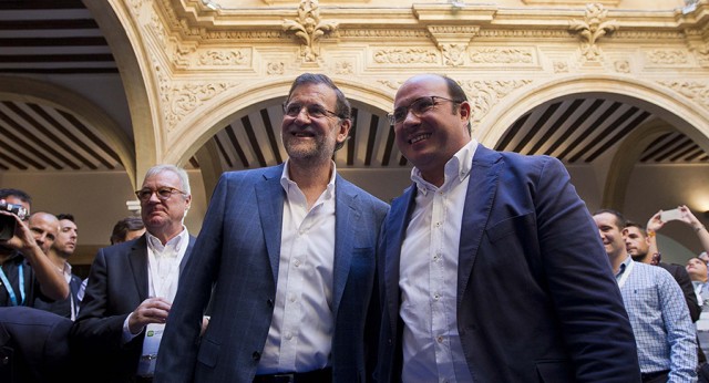 Mariano Rajoy con Pedro Antonio Sánchez 