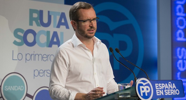 El vicesecretario de Sectorial del PP, Javier Maroto