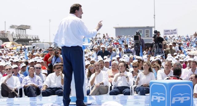 Mariano Rajoy ha apostado por la ciudad de Alicante ya que "está a la cabeza de la economía española, tiene pasado, presente y futuro"