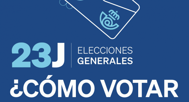 ANIMACIÓN: ¿Cómo votar por correo el 23J?