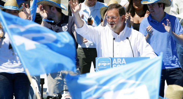 Mariano Rajoy en Esplugues de Llobregat