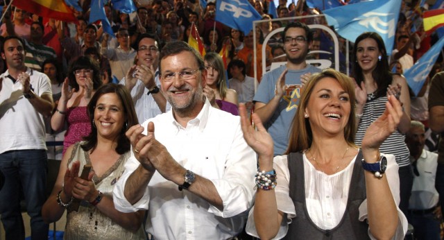 Mitin de Mariano Rajoy y María Dolores de Cospedal en Ciudad Real