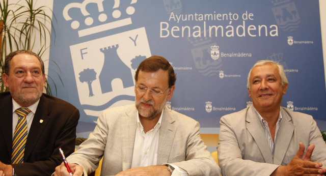 Mariano Rajoy en Estepona