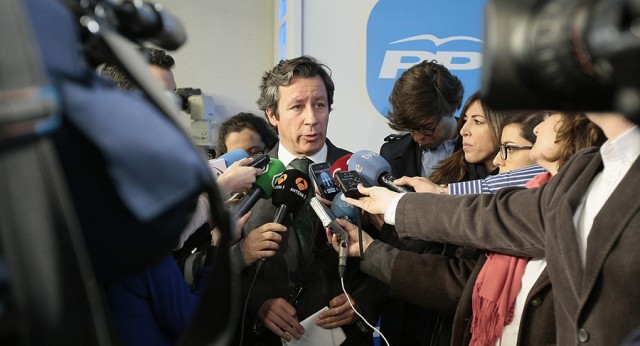 El vicesecretario de Organización y Electoral del PP, Carlos Floriano