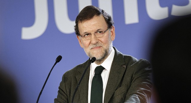 El presidente del Gobierno y del Partido Popular, Mariano Rajoy