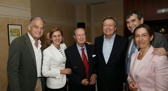 María Dolores de Cospedal y González Pons en Guadalajara