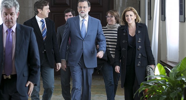 Mariano Rajoy preside la Plenaria del Grupo Popular en el Congreso