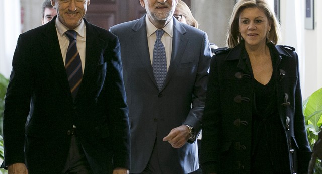 Mariano Rajoy preside la Plenaria del Grupo Popular en el Congreso