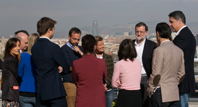 Mariano Rajoy preside la Junta Directiva del PP de Cataluña