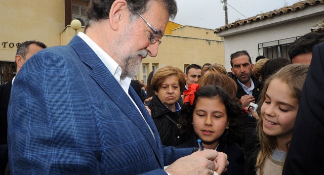 Rajoy y Cospedal en Guadamur