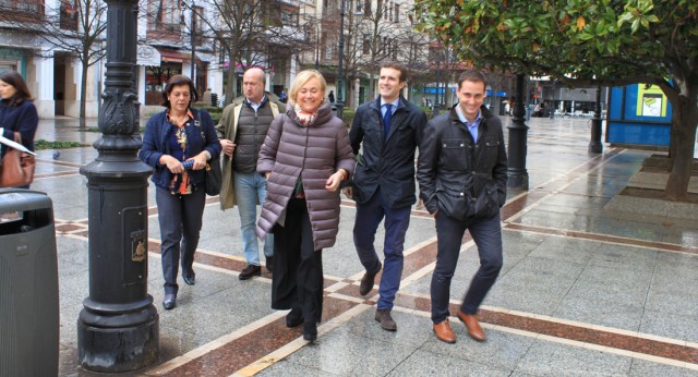 Pablo Casado visita Gijón