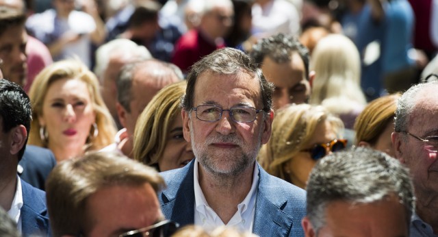 Mariano Rajoy visita el Mercado Atarazanas (Málaga)