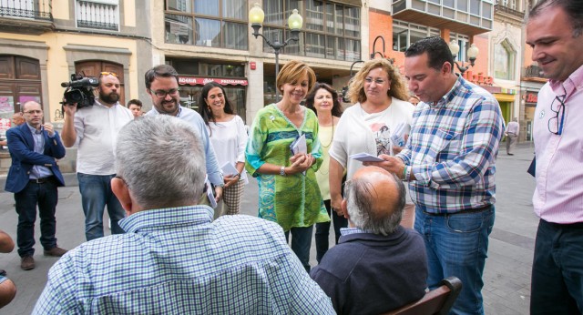 Mª Dolores Cospedal visita Las Palmas de Gran Canaria