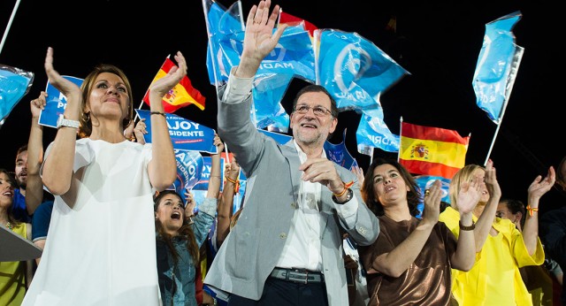 Acto de fin de campaña en Madrid