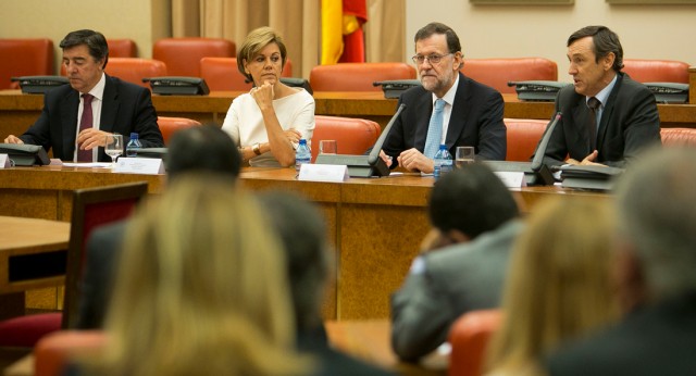 Mariano Rajoy preside la reunión del Grupo Parlamentario Popular