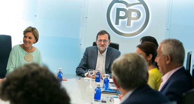 Mariano Rajoy preside la reunión del Comité de Dirección