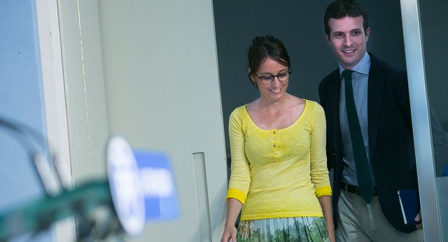 Rueda de Prensa de Pablo Casado, Vicesecretario de Comunicación