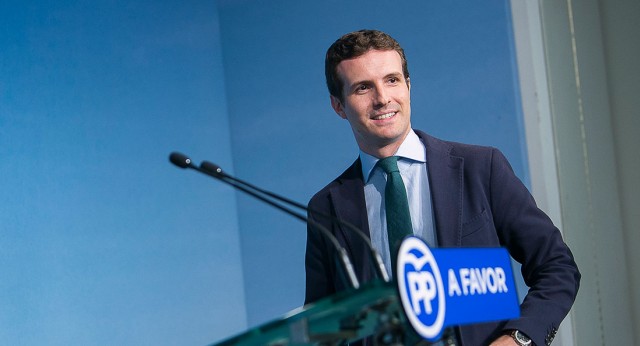 El vicesecretario de Comunicación del PP, Pablo Casado