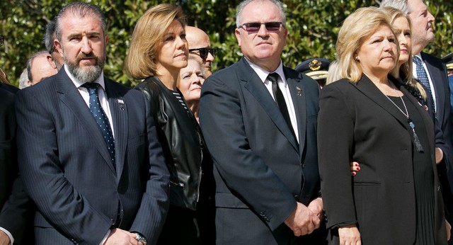 María Dolores Cospedal, asiste al acto homenaje con motivo del Día Europeo de las Víctimas del Terrorismo