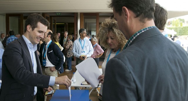 Pablo Casado clausura el Congreso del PP de Ávila