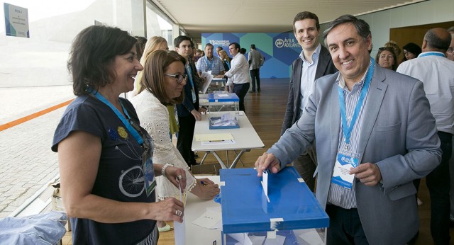 Pablo Casado clausura el Congreso del PP de Ávila