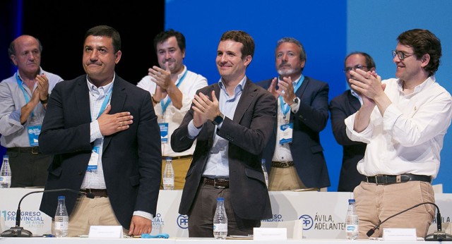 Pablo Casado clausura el Congreso del PP de Ávila