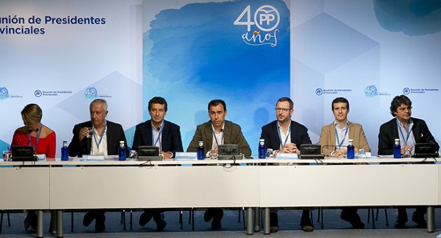 Reunión de presidentes provinciales del PP