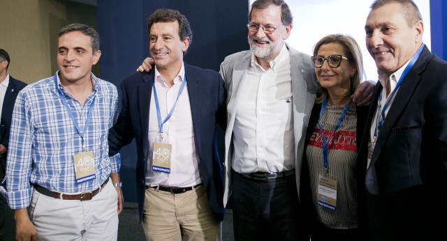 Mariano Rajoy clausura la reunión de presidentes provinciales del PP