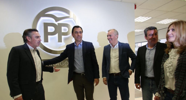 Fernando Martínez Maillo participa en la Junta Directiva del PP de Aragón