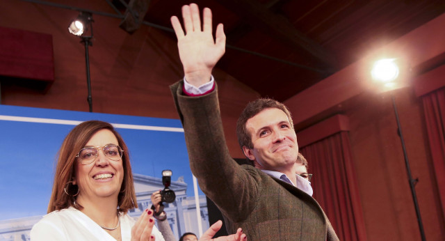 Pablo Casado y Ángeles Armisén