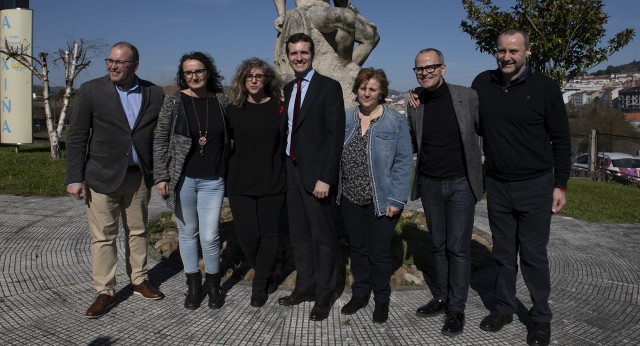 Pablo Casado visita Ourense