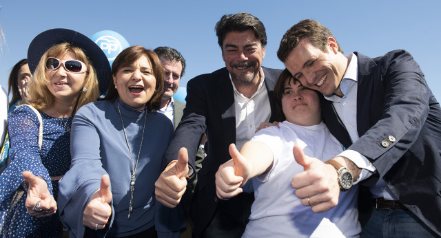 Clausura de un acto del PP de Alicante