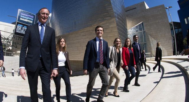 Pablo Casado en Bilbao