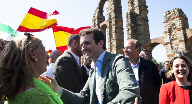 Pablo Casado en Mérida