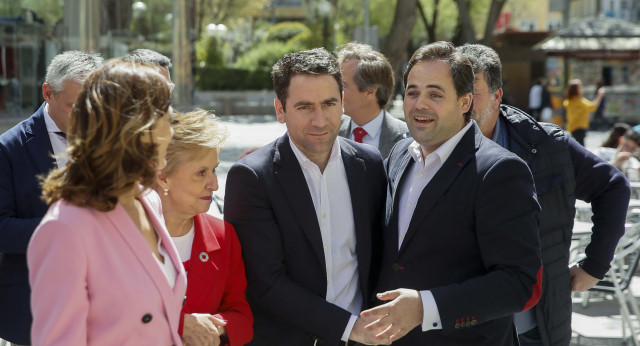 Teodoro García Egea en su visita a Ciudad Real