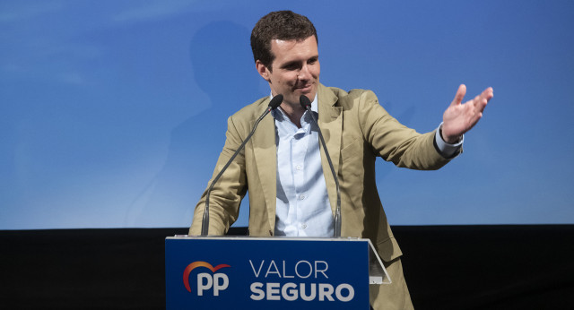 Visita de Pablo Casado a Santa Cruz de la Palma