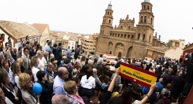 Pablo Casado en Alfaro