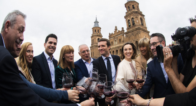 Pablo Casado en Alfaro