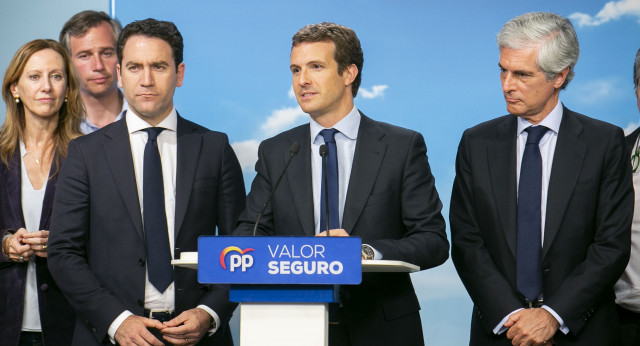 Pablo Casado declaraciones resultados electorales