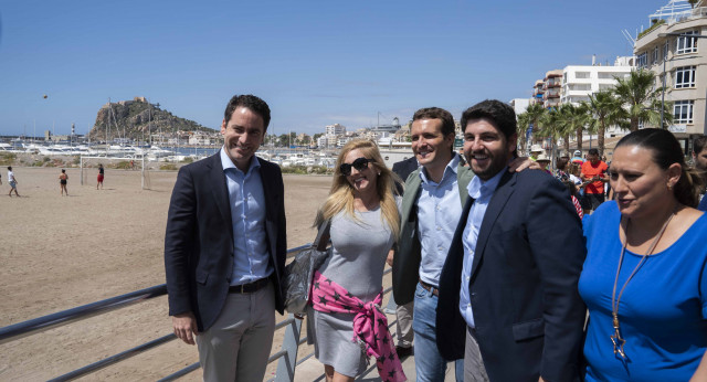 Pablo Casado en Águilas (Murcia)